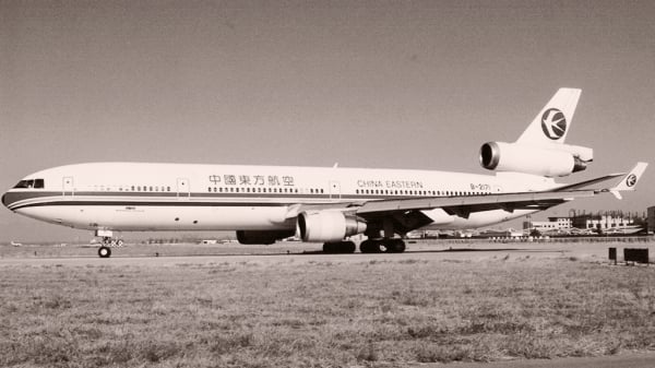 東方航空583號班機事故的涉事飛機。