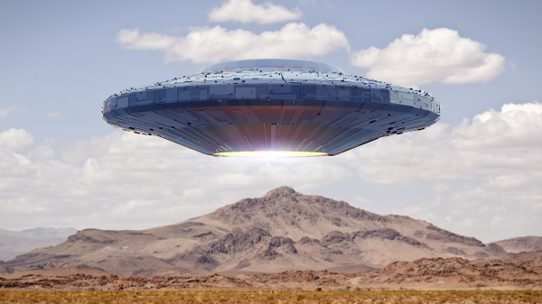 地球的武器对UFO束手无策。