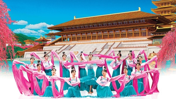 2019年神韵晚会节目之《长袖舞唐宫》。