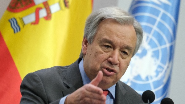聯合國秘書長古特瑞斯（Antonio Guterres）