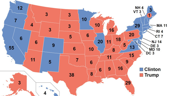 美国前国会众议院议长纽特．金里奇（Newt Gingrich）日前表示，川普（特朗普）总统将以让左派感到目瞪口呆的成绩取得2020年美国总统大选的胜利。他透露一张选举人票的地图显示现任总统会取得惊人的326张选举人票。