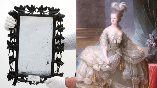 英国北费里比（North Ferriby）一个家庭近日发现，悬挂在家中厕所长达四十年的镜子，竟然曾经属于法国皇后玛丽（Marie Antoinette），也曾是法国政治强人拿破仑的财产，估计价值2万英镑（约74万新台币）。