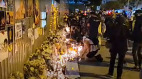 旧金山港团举行周梓乐悼念会车辆遭毁(图)