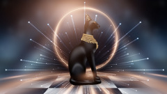 埃及古墓发现一只活生生的猫(图)