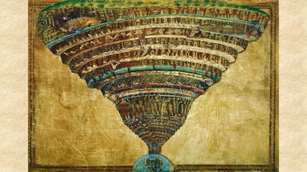 波提切利描繪神曲中的地獄。