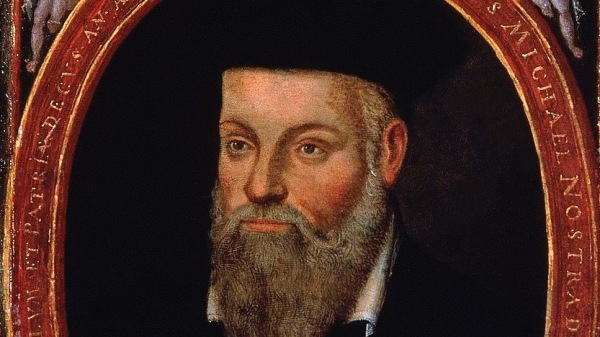 法國文藝復興時期的占星家諾查丹瑪斯（Nostradamus）的肖像