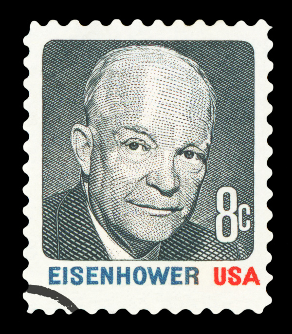 美国第34任总统艾森豪威尔。