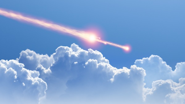 百年超级大陨石在空中解体，莫非有神秘力量在保护地球和人类？