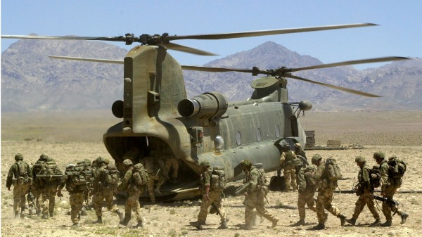 美军在阿富汗东南部的一次军事行动。