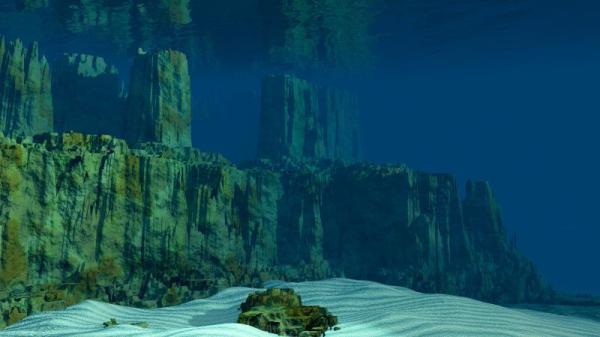 海底「建築」只是較為特別的天然結構？