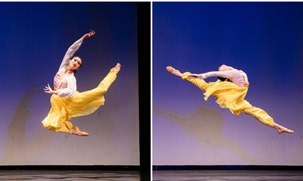 连旭2018年“全世界中国古典舞大赛”的参赛剧目《赏春》。