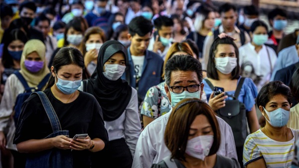 泰国卫生部今日宣布，泰国新增188例确诊中共肺炎，累积确诊达599例。