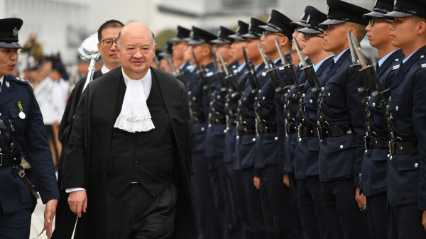香港终审法院首席法官马道立。（图片来源：香港政府新闻处）