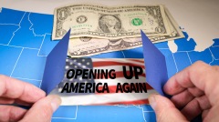 川普經濟顧問:美國為何應盡快重啟經濟(圖)