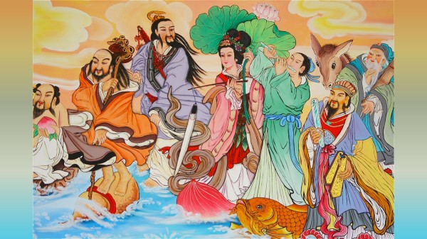 中国神话传说中的八仙。