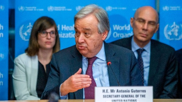联合国秘书长古铁雷斯（Antonio Guterres）向全球发出警告，世界正“危机四伏”。