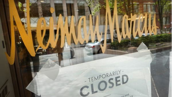 美國精品百貨尼曼瑪戈集團（Neiman Marcus Group）5月7日宣布已向法庭申請破產保護。（圖片來源：Scott Olson/Getty Images）