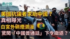 美国抗议者求助中国真相曝光