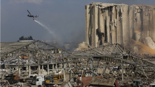2020年8月4日，黎巴嫩首都貝魯特港口地區發生大爆炸，造成至少160人死亡，數千人受傷。
