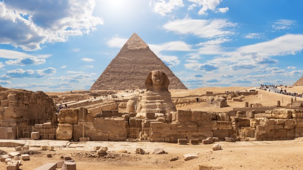 埃及三大金字塔，世界七大奇观之一。