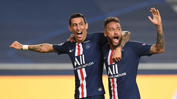 巴黎圣杰曼球员迪马利亚（Angel di Maria）和足球巨星内马尔（Neymar）惊传确诊武汉肺炎。