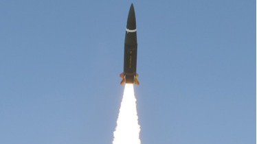 韩国自行研发的地对地飞弹，宣称打击精准度是世界第一。