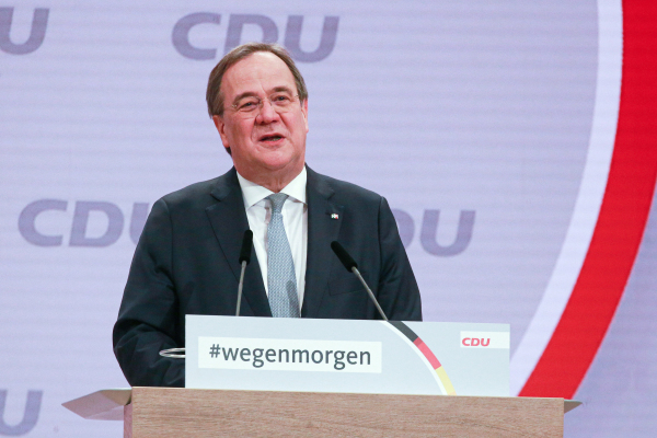 德国基民盟最新当选的党主席拉舍特
