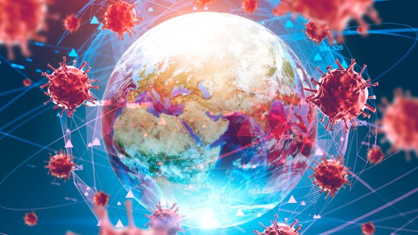 2019年12月，武汉肺炎在中国爆发，随后扩散至全球。