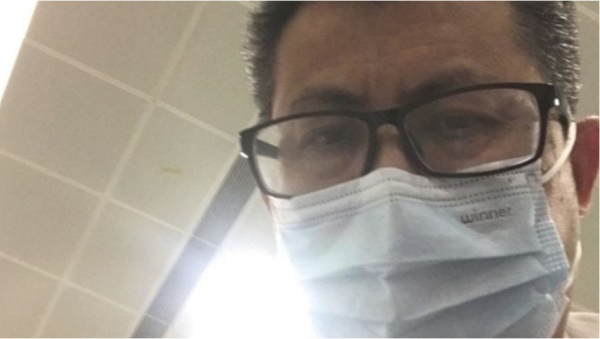 维权人士郭飞雄于1月28日晚间在上海浦东机场被拦截，目前已失联（图片来源：自由亚洲电台）