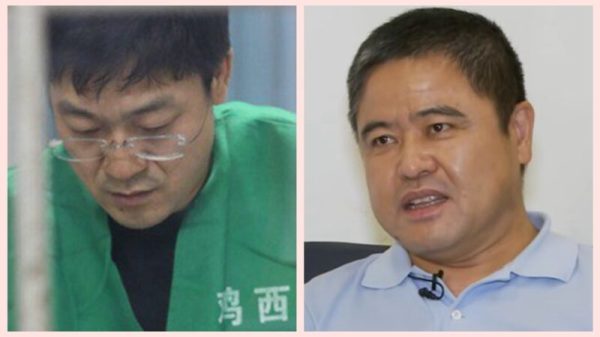 孔令宝（左）的前上司李传良（右）曾表示，孔是因为透露疫情严重的真相而被拿下。（图片来源：合成图片）