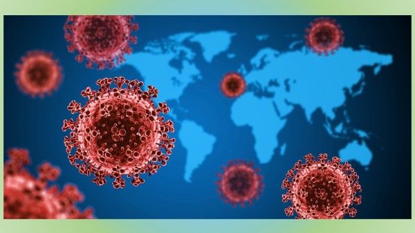 在全球引發大流行病的COVID-19病毒