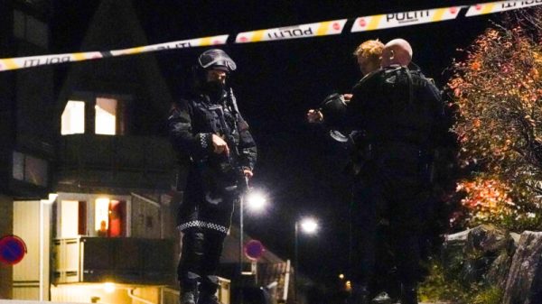 挪威警方封锁了案发地点
