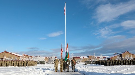 15日，美印两国在美国阿拉斯加展开最大的联合军事训练与防务合作活动“Yudh Abhyas”演习。