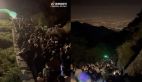 “十一长假”人海挤爆泰山上海武警拉人墙(组图)