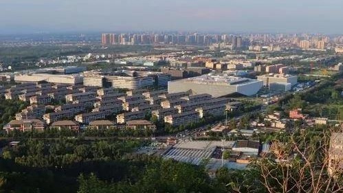 号称“半个中国互联网”的北京后厂村远眺