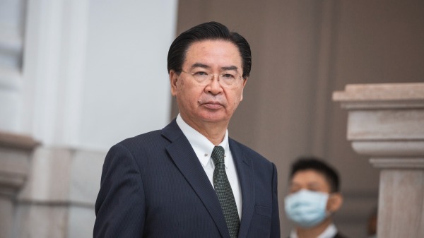 被中共製裁的臺灣外交部長吳釗燮。