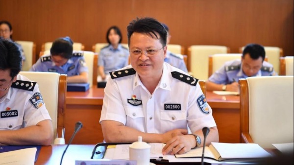 中国公安部国际合作局副局长胡彬郴。(图片来源：公安大学官网)