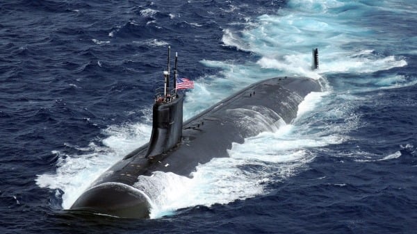 美国海狼级攻击核潜艇“康涅狄格”号