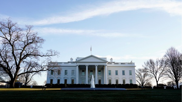 美国总统府白宫。（图片来源：Joshua Roberts/Getty Images）