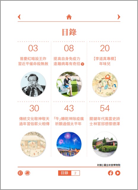 看中国半月刊2021年2月1日期目录
