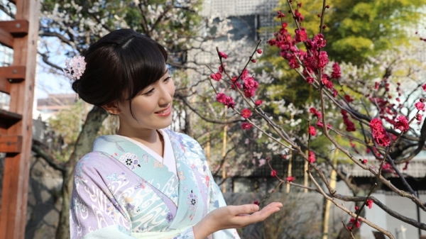 日本古代所謂的賞花是以賞梅為主流，隨著時代變化，才以賞櫻為主流。