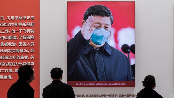 香港时事评论人潘小涛认为，习近平治国无方，只能在香港问题上凸显其政绩。（图片来源：Getty Images）