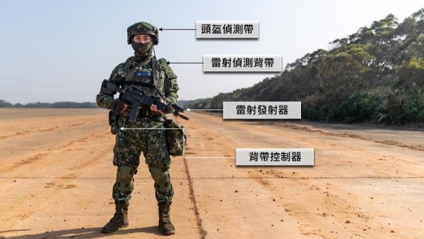 實兵模擬接戰系統單兵裝備。