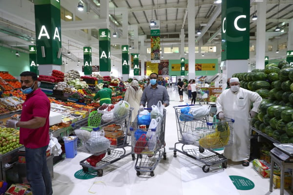 杜拜 超市 菜市场 土豪