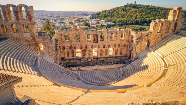 古希腊的狄俄倪索斯剧场（Theatre of Dionysus）