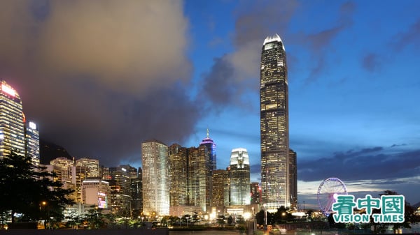 北京紧急叫停《反外国制裁法》在香港实施，分析指是担忧加速外资大举撤离香港。（图片来源：庞大卫/看中国）