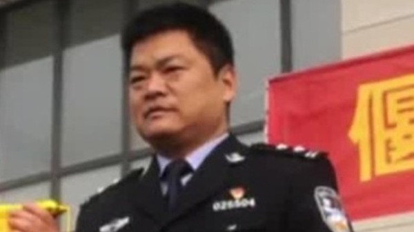 河南洛陽偃師區公安局副局長高國亮據報在辦公室自殺。（圖片來源：視頻截圖）