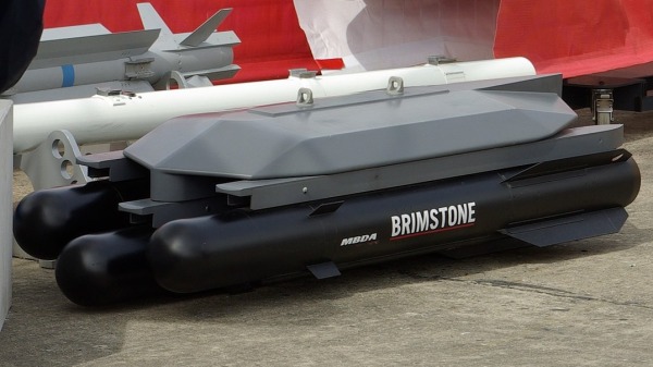 由欧洲飞弹公司的英国子公司负责研发的硫磺石反装甲飞弹，有“欧洲地狱火”的称号。