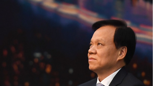 12月8日，陈敏尔转任天津市委书记。（图片来源：GREG BAKER/AFP via Getty Images）