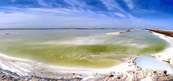 世界第二大鹽湖——察爾汗鹽湖